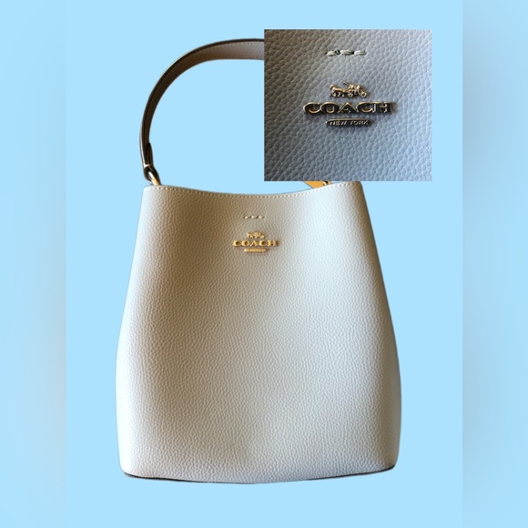 NWOT Coach 2021 Small Town (Mollie) Bucket Bag (Style #1171) Discontinued Color - Picture 2 of 16